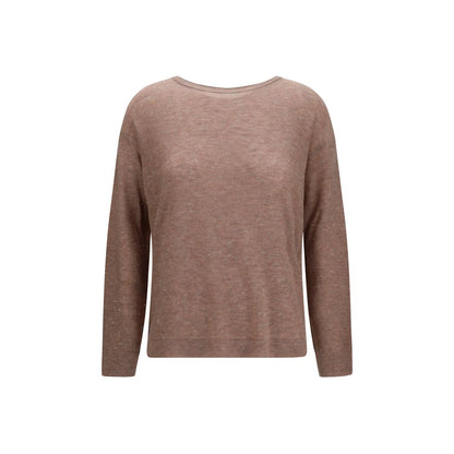 Brown Wool Oves Aries Sweatshirt