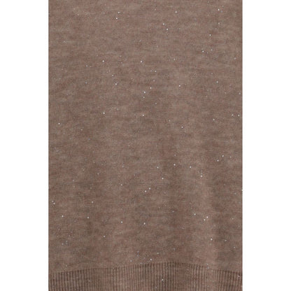 Brown Wool Oves Aries Sweatshirt