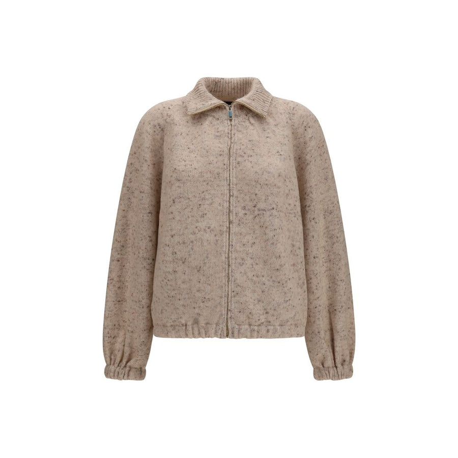 Beige Wool Oves Aries Bomber