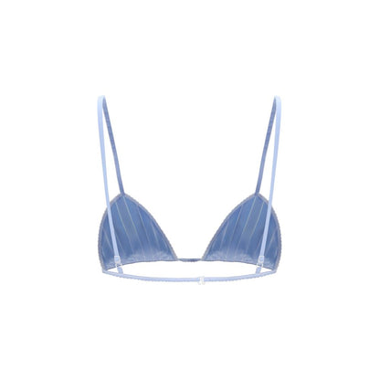 Blue Polyamide Bra