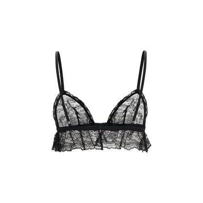 Black Cotton Bra