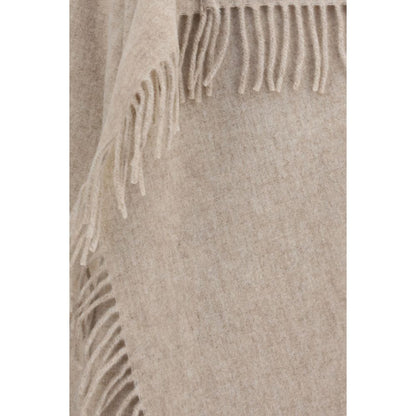 Beige Wool Oves Aries Scarf