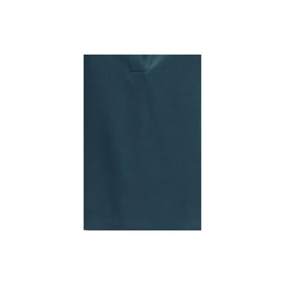 Blue Silk Shirt