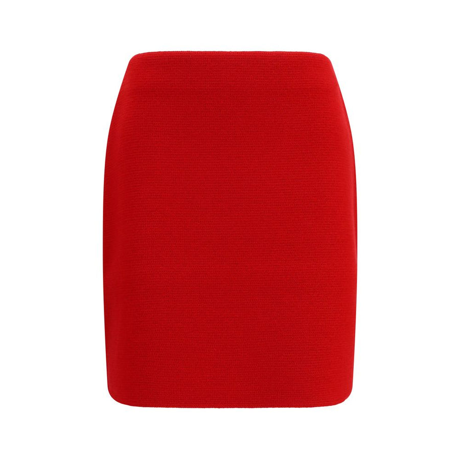 Multicolor Wool Oves Aries Mini Skirt