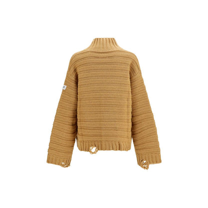 Beige Wool Oves Aries Turtleneck