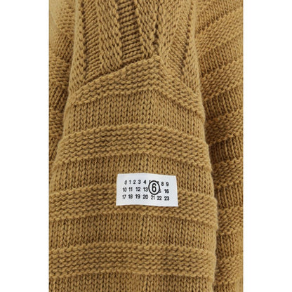 Beige Wool Oves Aries Turtleneck