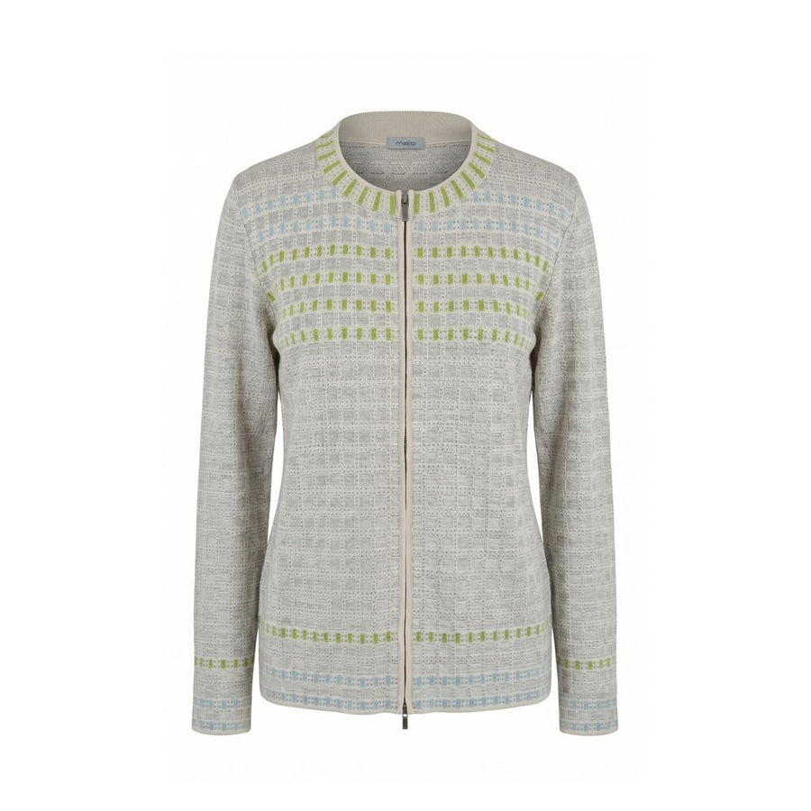 Grey Silk Women Sweater