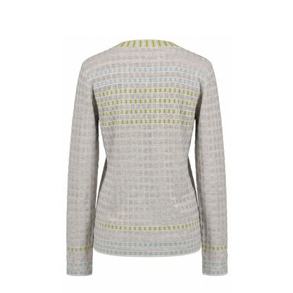 Grey Silk Women Sweater