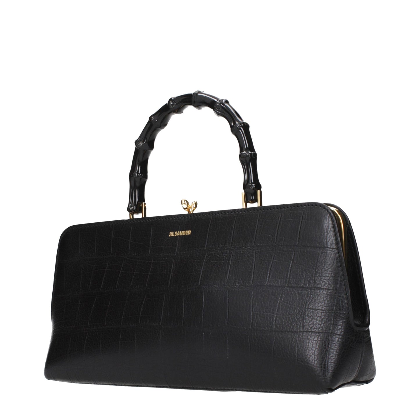 Black Leather Handbag