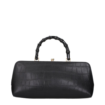 Black Leather Handbag