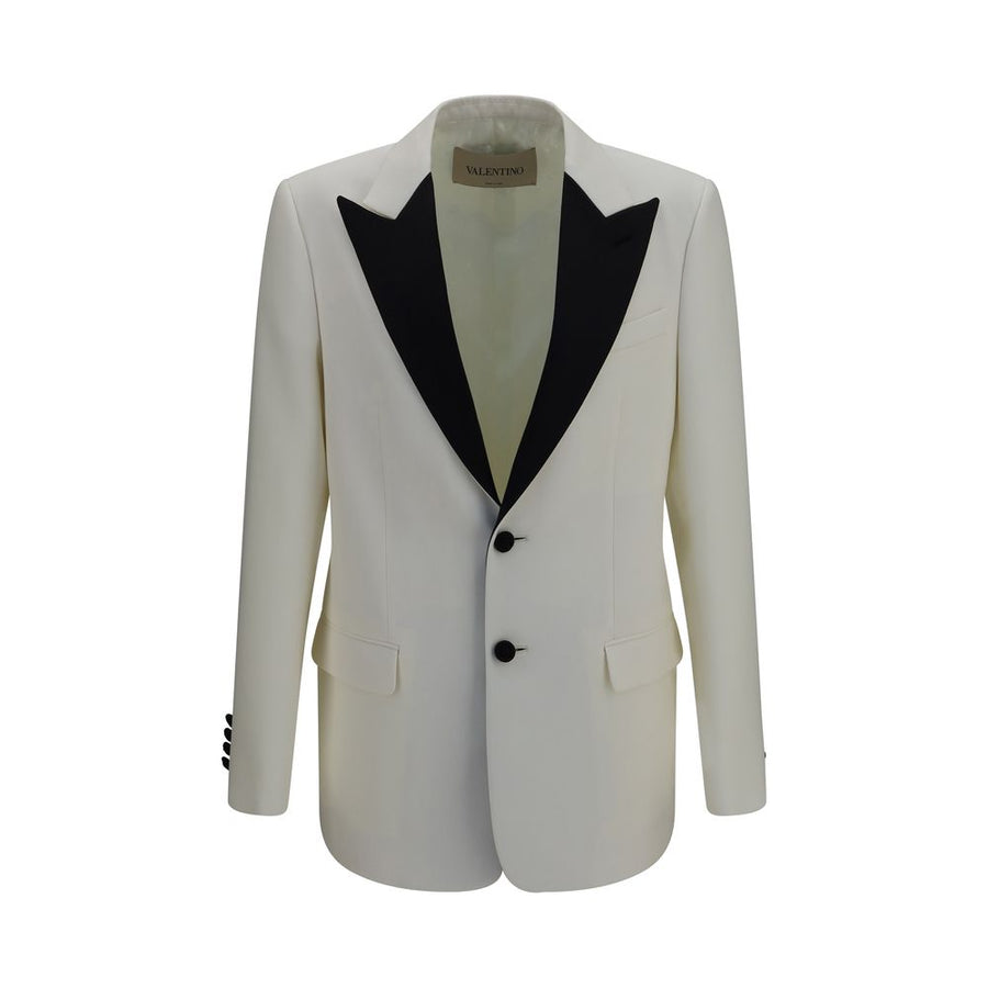 White Wool Oves Aries Blazer
