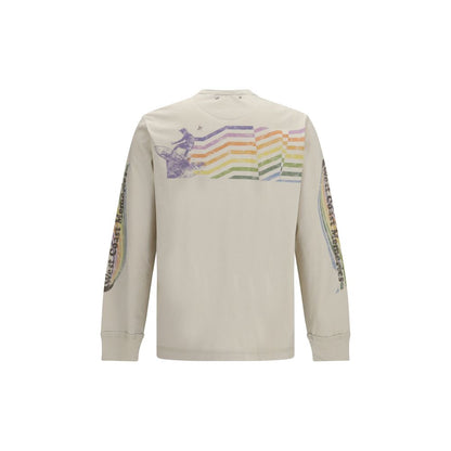 Beige Cotton Sweatshirt