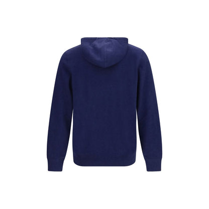 Blue Cashmere Sweatshirt