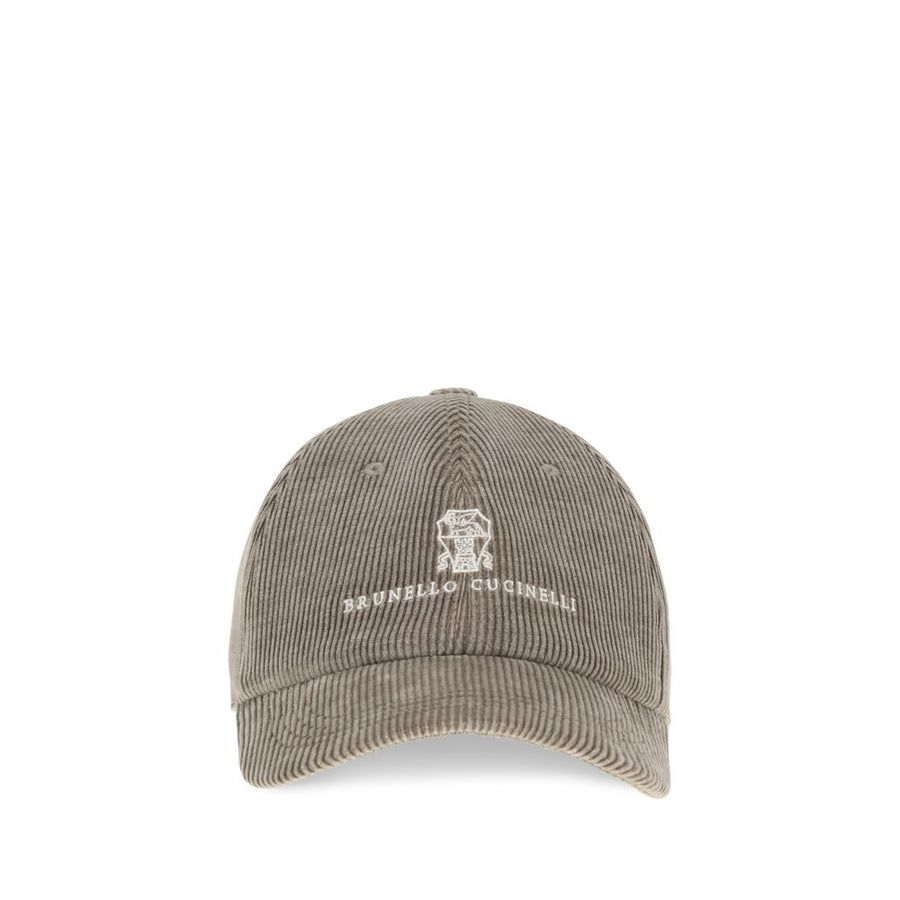 Beige Cotton Cap (Baseball Hat)