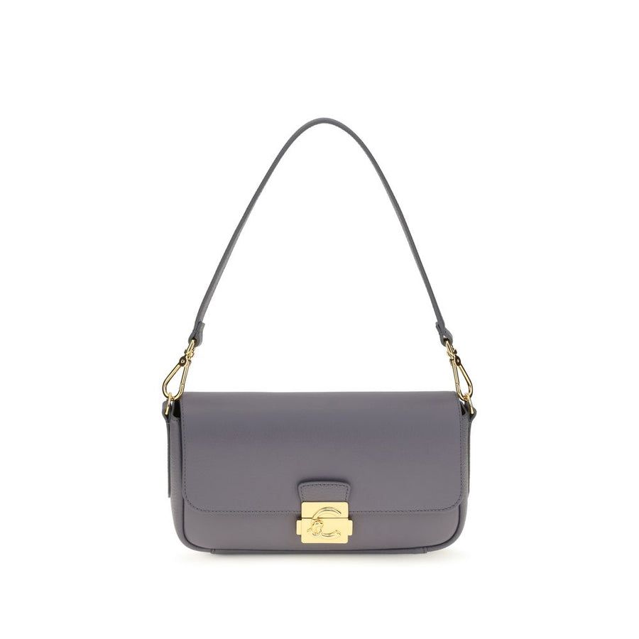 Blue Calf Leather Bos Taurus Shoulder Bag