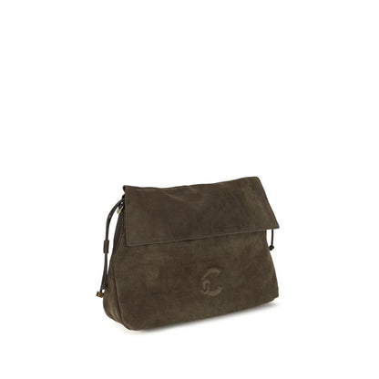 Brown Calf Leather Bos Taurus Shoulder Bag