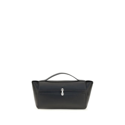 Black Calf Leather Bos Taurus Shoulder Bag