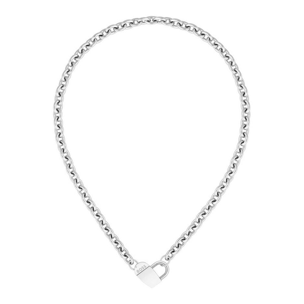 Gray Stainless Steel Necklace