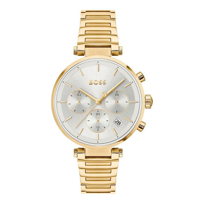 Gold Stainless Steel Dress Watch