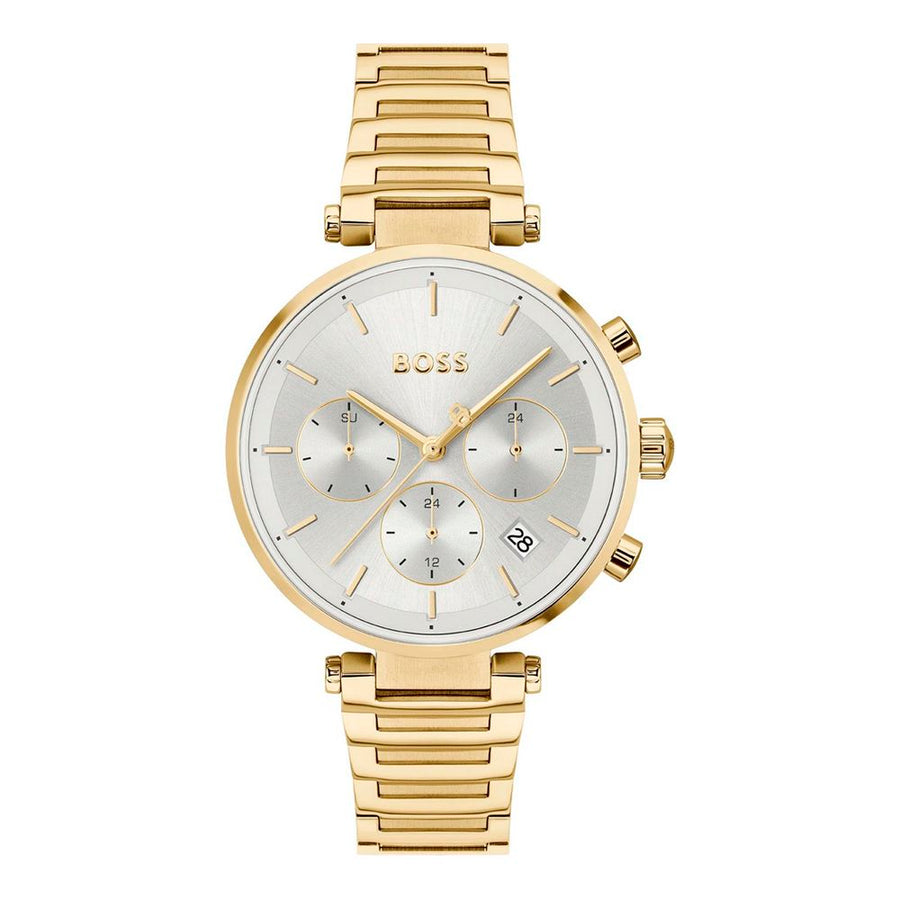 Gold Stainless Steel Dress Watch