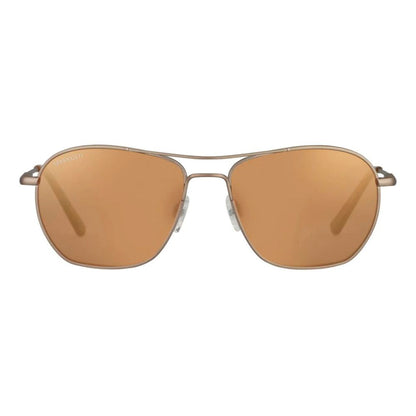 Brown Metal Sunglasses