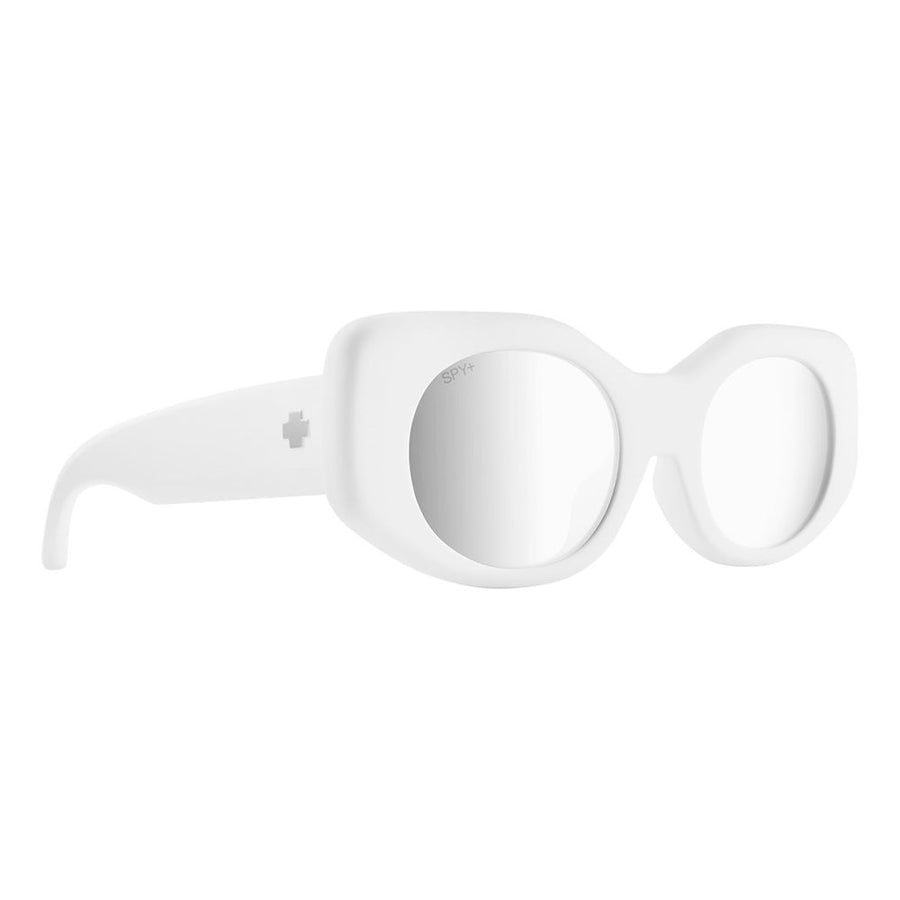 White Resin Sunglasses