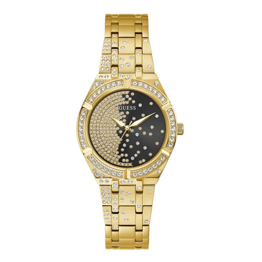 Gold Stainless Steel Dress Watch