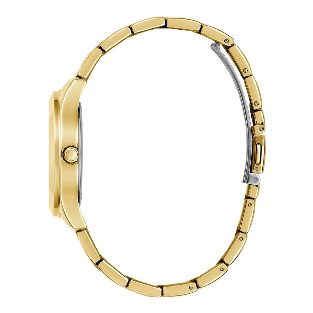 Gold Stainless Steel Dress Watch