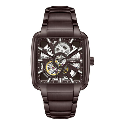 Brown Stainless Steel Dress Watch