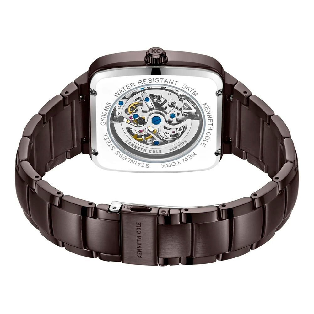 Brown Stainless Steel Dress Watch