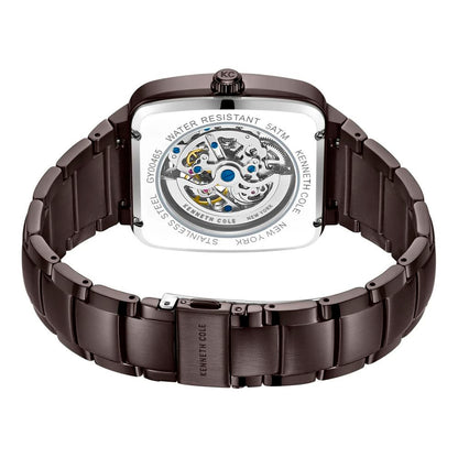 Brown Stainless Steel Dress Watch