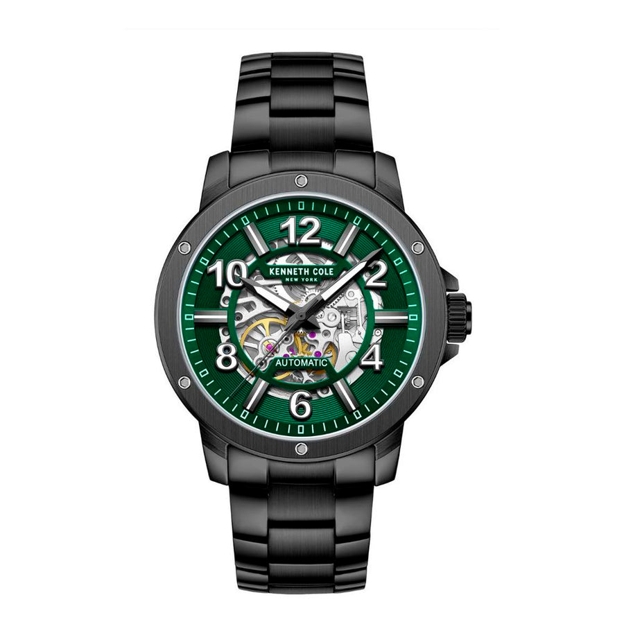 Gray Stainless Steel Dress Watch