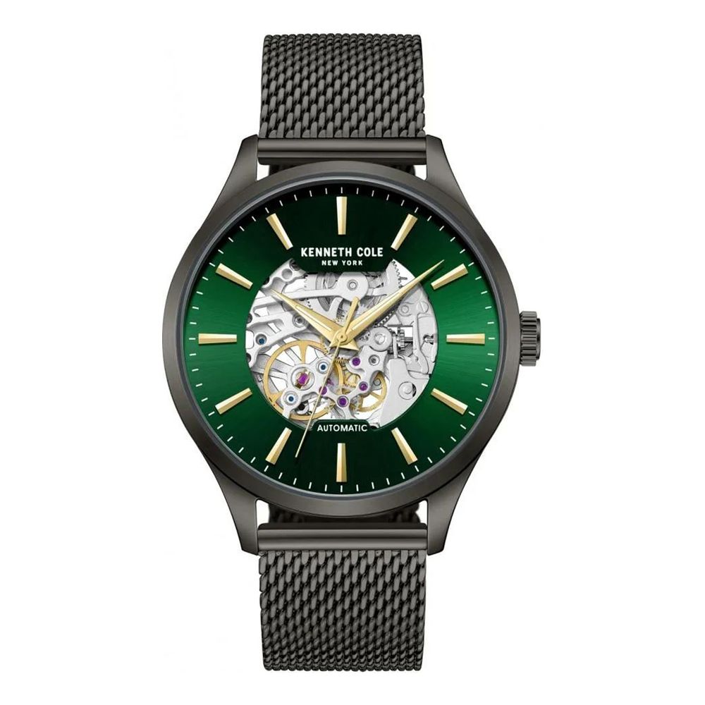 Gray Stainless Steel Dress Watch