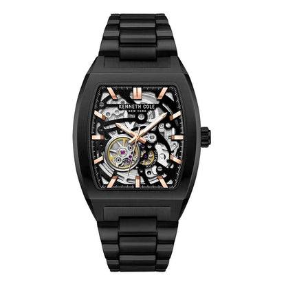 Black Stainless Steel Dress Watch