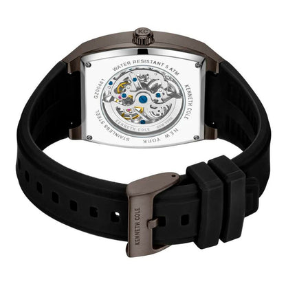 Gray Synthetic Dress Watch