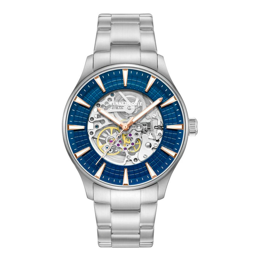 Gray Stainless Steel Dress Watch