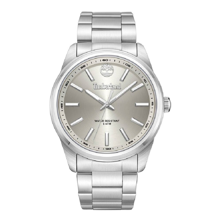 Gray Stainless Steel Dress Watch