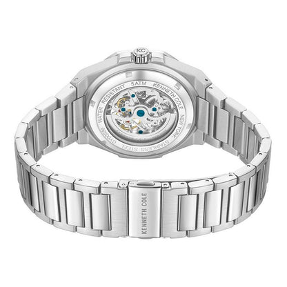 Gray Stainless Steel Dress Watch