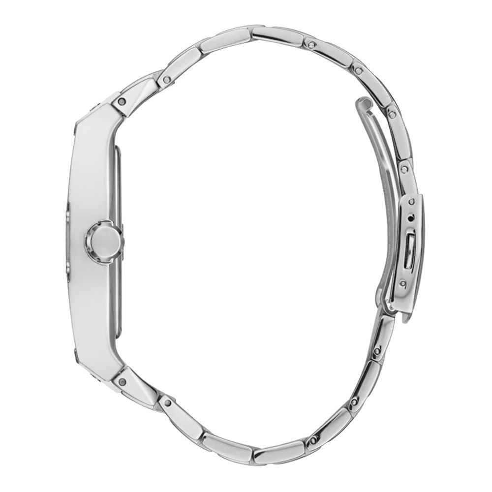 Gray Stainless Steel Dress Watch