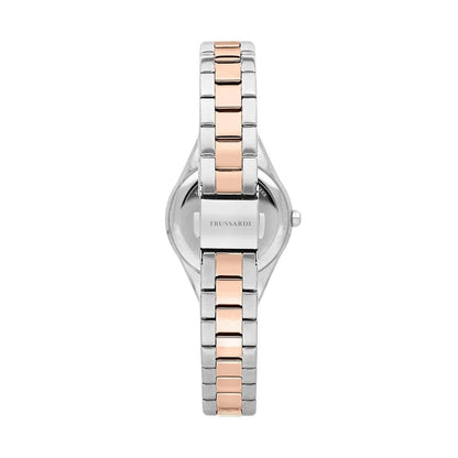 Multicolor Stainless Steel Bracelet Watch