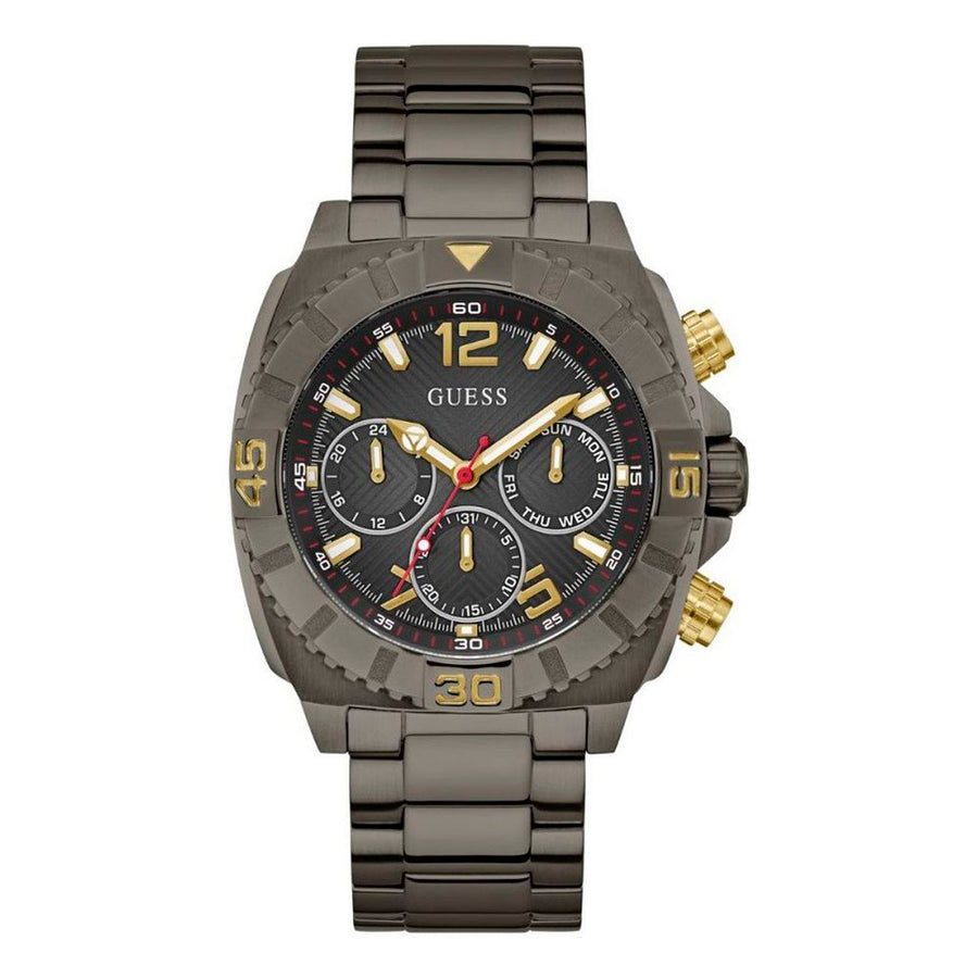 Gray Stainless Steel Dress Watch