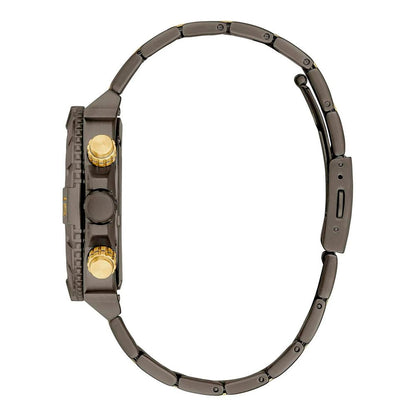 Gray Stainless Steel Dress Watch