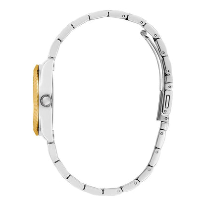 Gold Stainless Steel Dress Watch