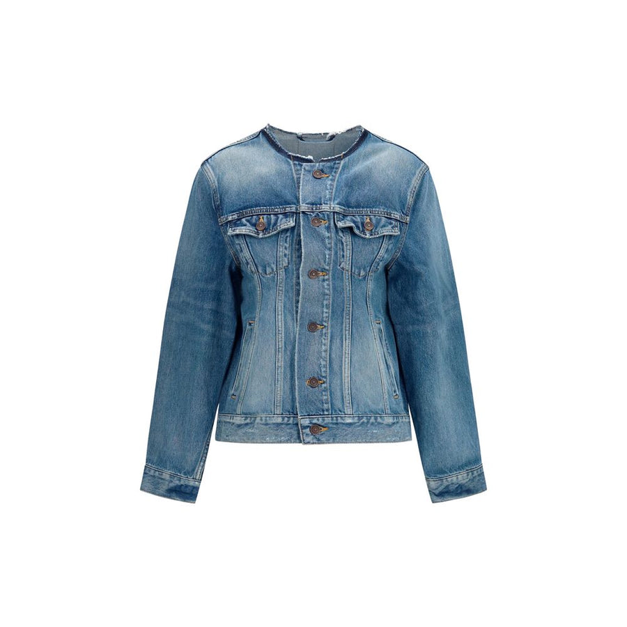 Blue Wool Oves Aries Denim Jacket