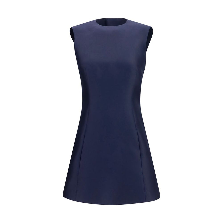 Blue Wool Oves Aries Casual Dress