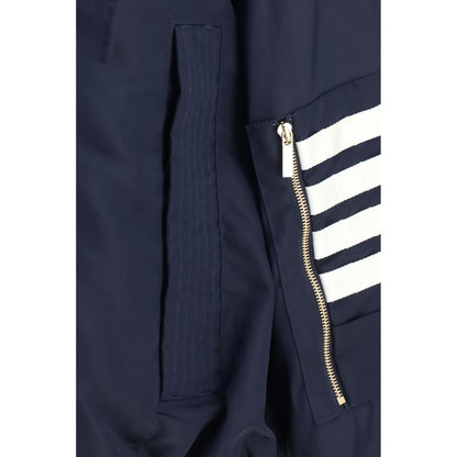 Black Cotton Shell Jacket