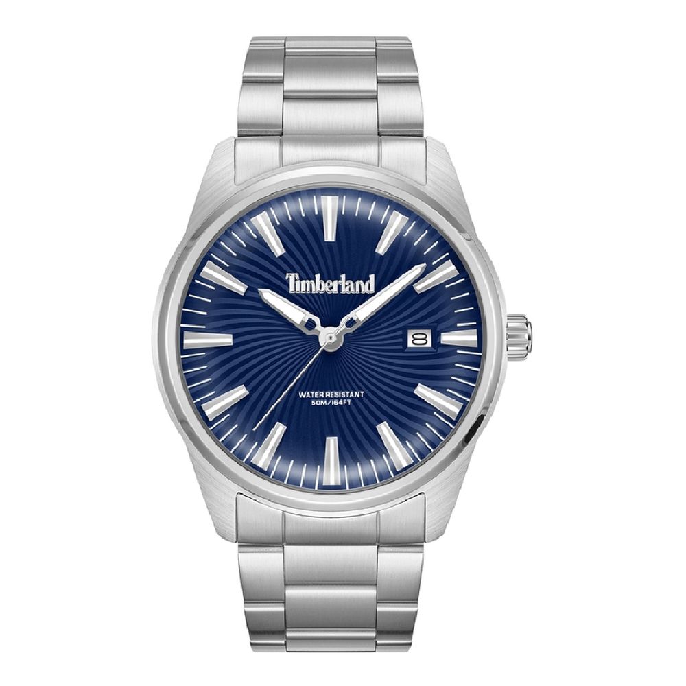 Gray Stainless Steel Dress Watch