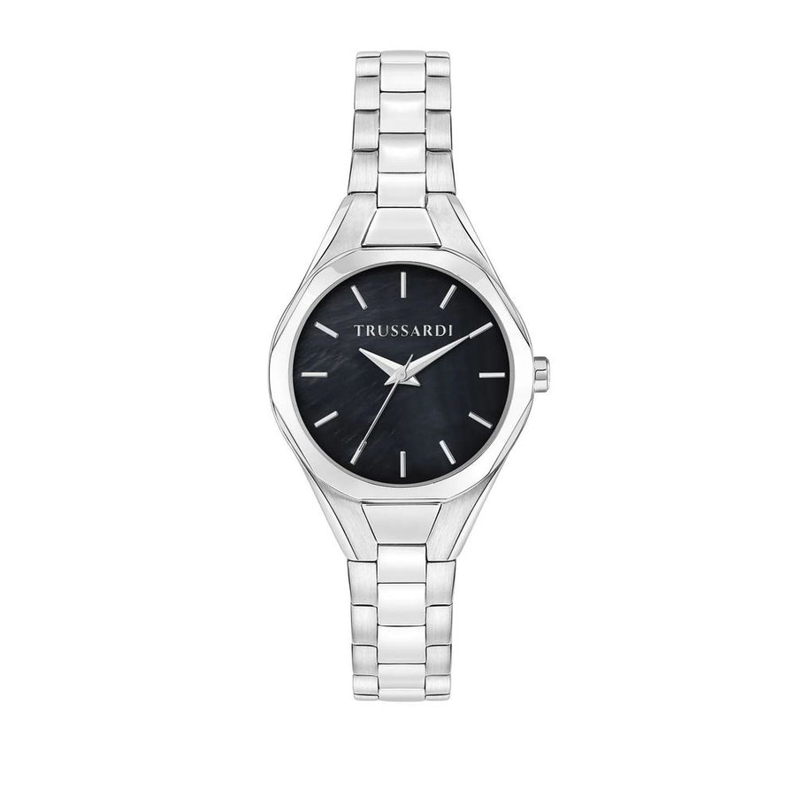 Gray Stainless Steel Bracelet Watch