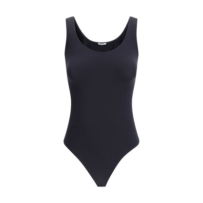 Black Polyamide Bodysuit