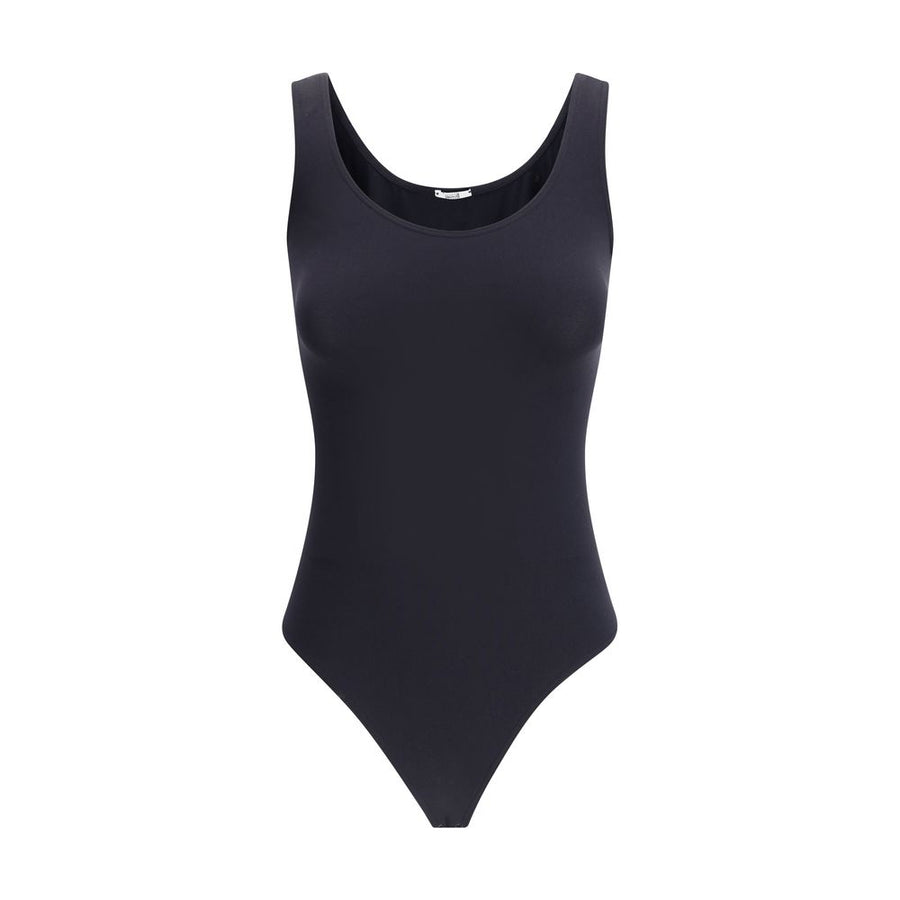 Black Polyamide Bodysuit